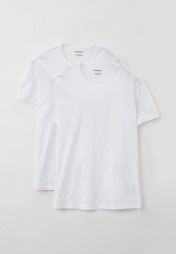 мужская футболка emporio armani, белая
