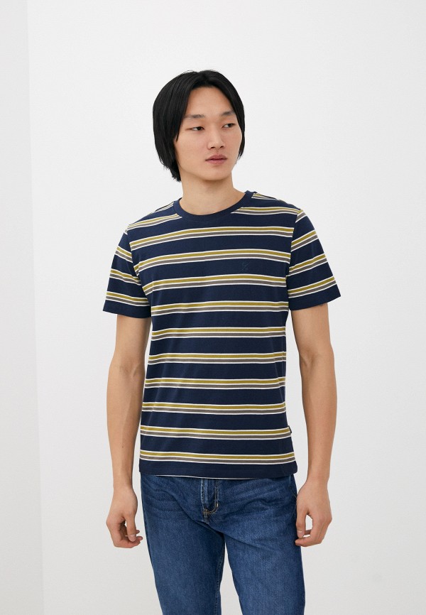 мужская футболка с коротким рукавом casual friday by blend, синяя