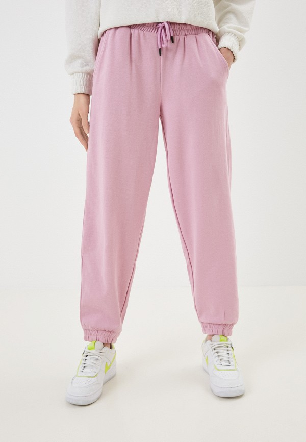 женские спортивные брюки b.young, розовые