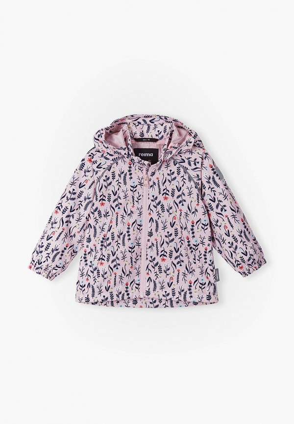 куртка reima для девочки, розовая