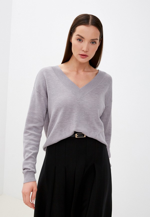 женский пуловер eight2nine, серый