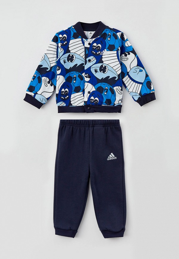 спортивный костюм adidas для мальчика, разноцветный