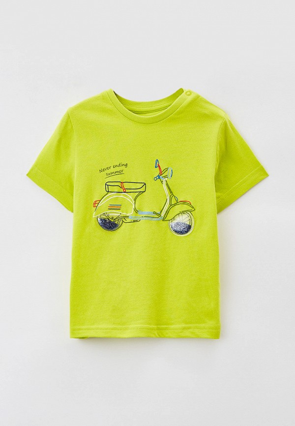 футболка с коротким рукавом mayoral для мальчика, зеленая