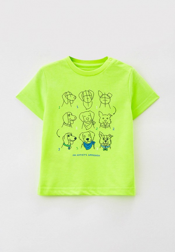 футболка с коротким рукавом mayoral для мальчика, зеленая