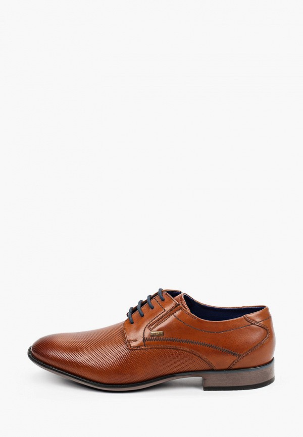 мужские туфли bugatti, коричневые