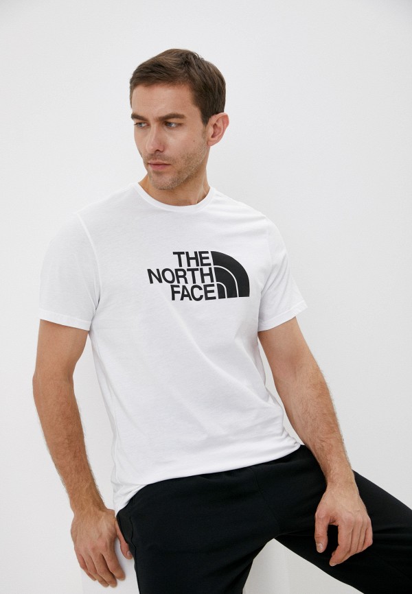 мужская спортивные футболка the north face, белая