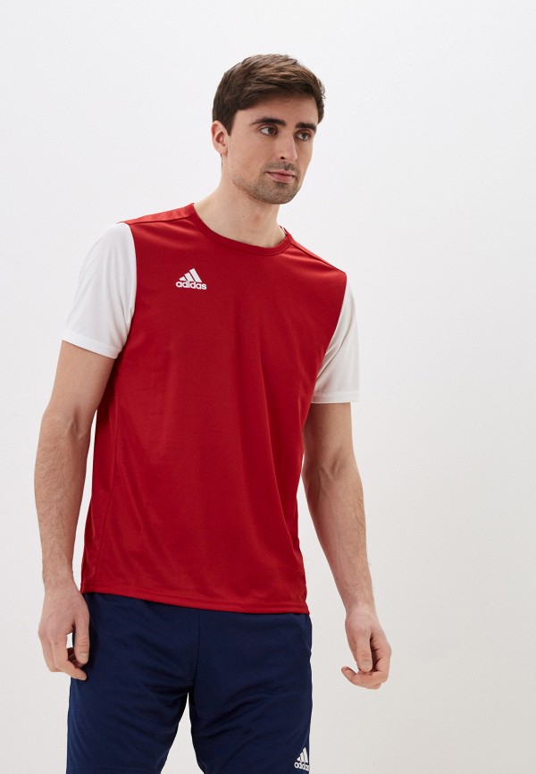 мужская спортивные футболка adidas, бордовая