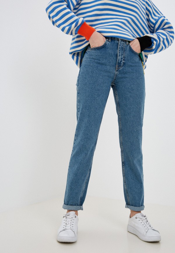 женские джинсы ragged jeans, голубые