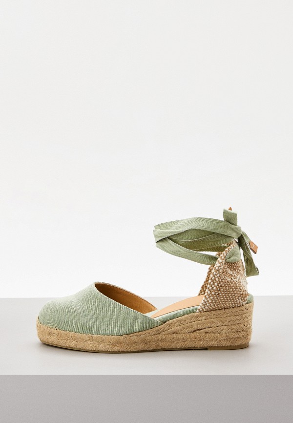 женские туфли castaner, зеленые