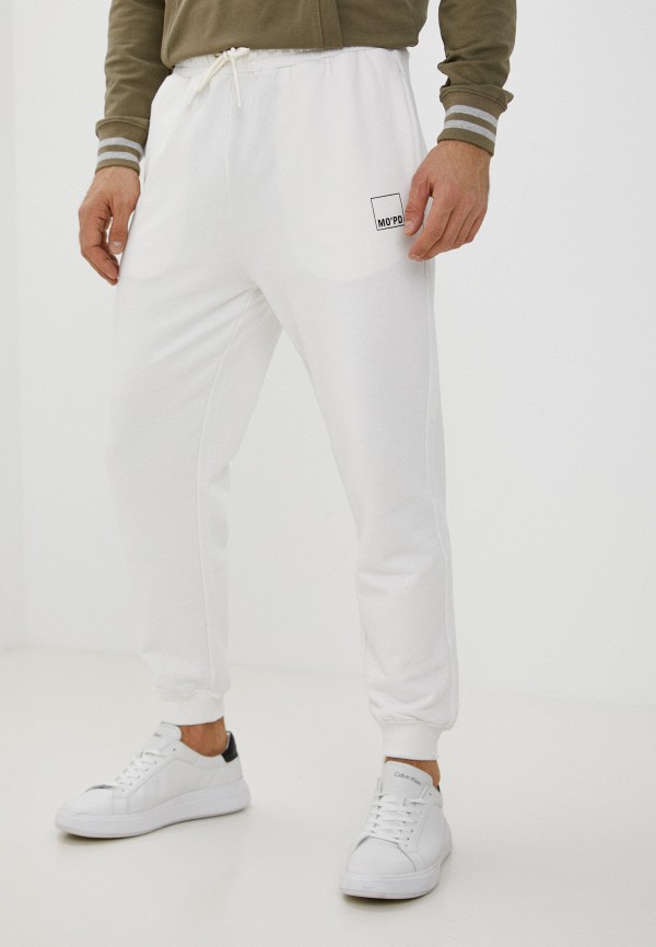 мужские спортивные брюки marc o’polo denim, белые