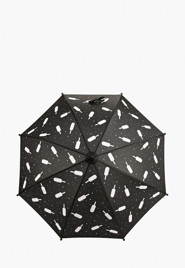 зонт котофей для девочки, черный