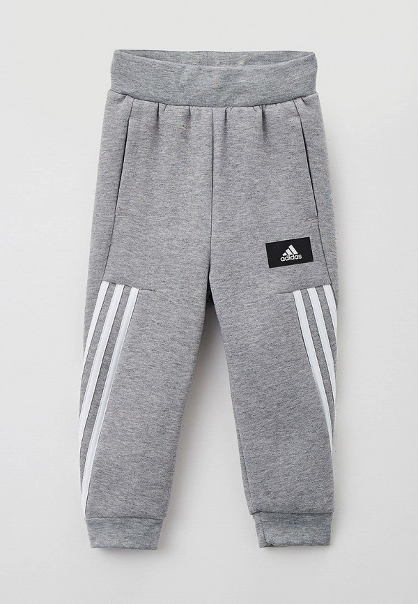 спортивные брюки adidas для мальчика, серые