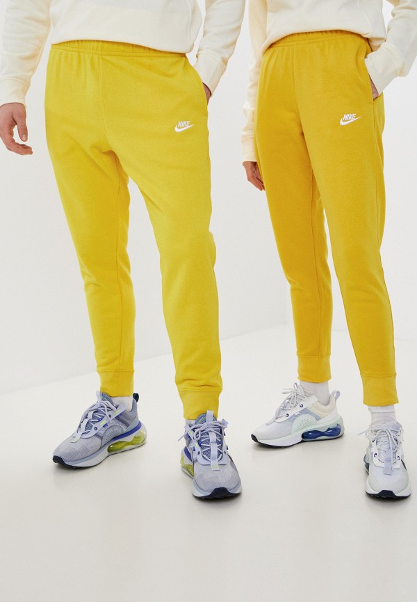 женские спортивные брюки nike, желтые