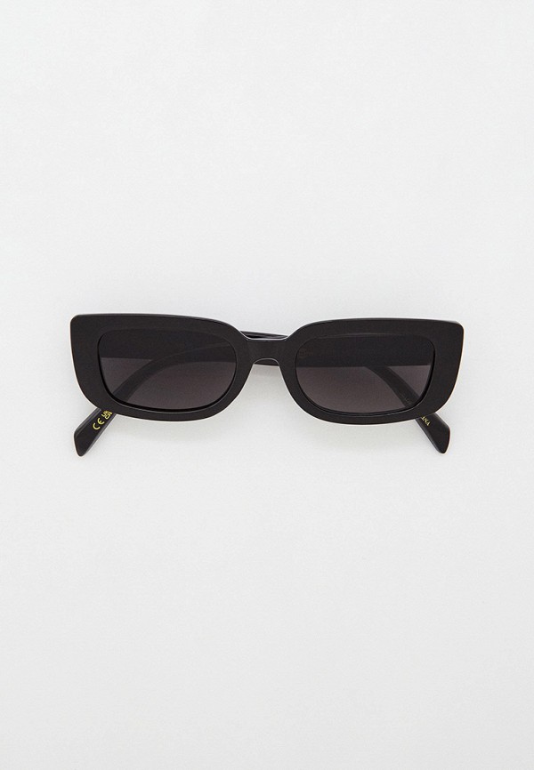 женские солнцезащитные очки mango, черные