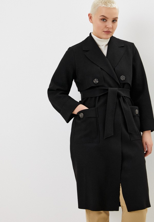 женское пальто francesca peretti, черное