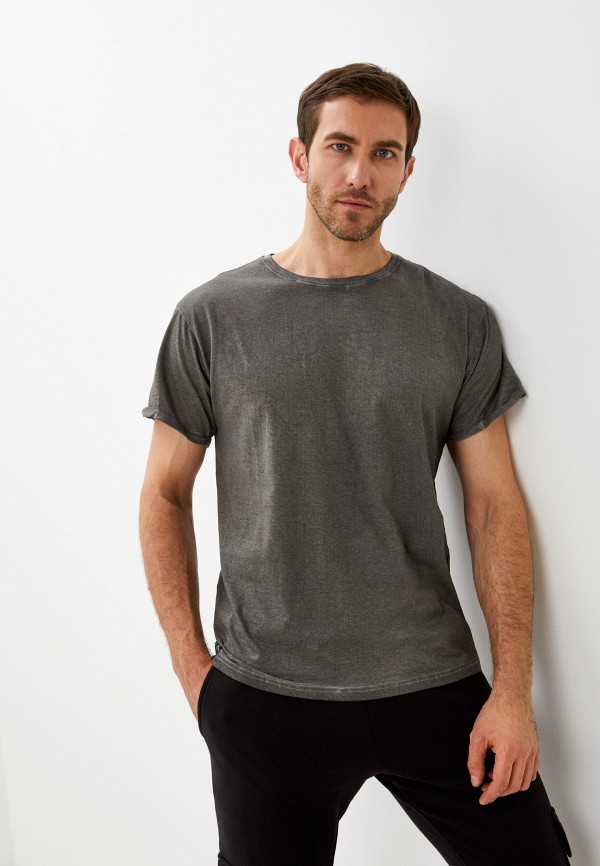 мужская футболка с коротким рукавом hopenlife, серая