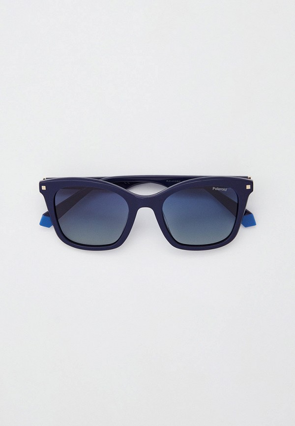 женские солнцезащитные очки polaroid, синие