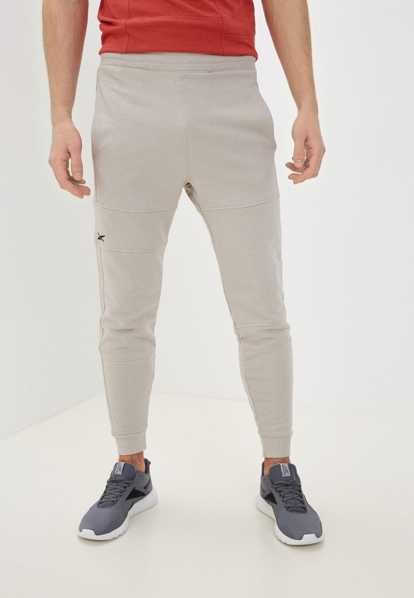 мужские спортивные брюки reebok, бежевые