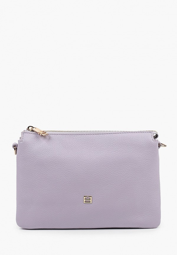 женская сумка fabretti, фиолетовая