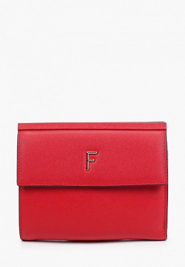 женский кошелёк fabretti, красный