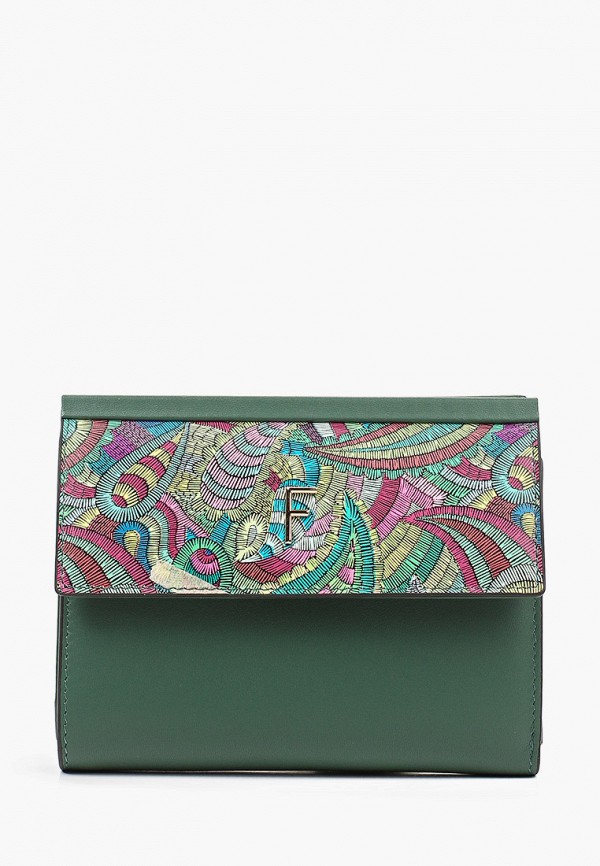 женский кошелёк fabretti, зеленый