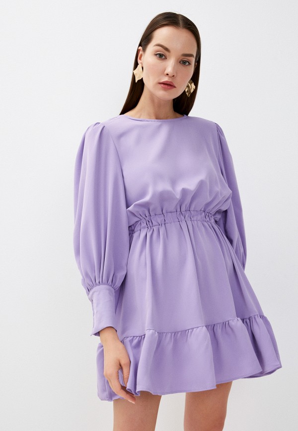 женское повседневные платье allegri, фиолетовое