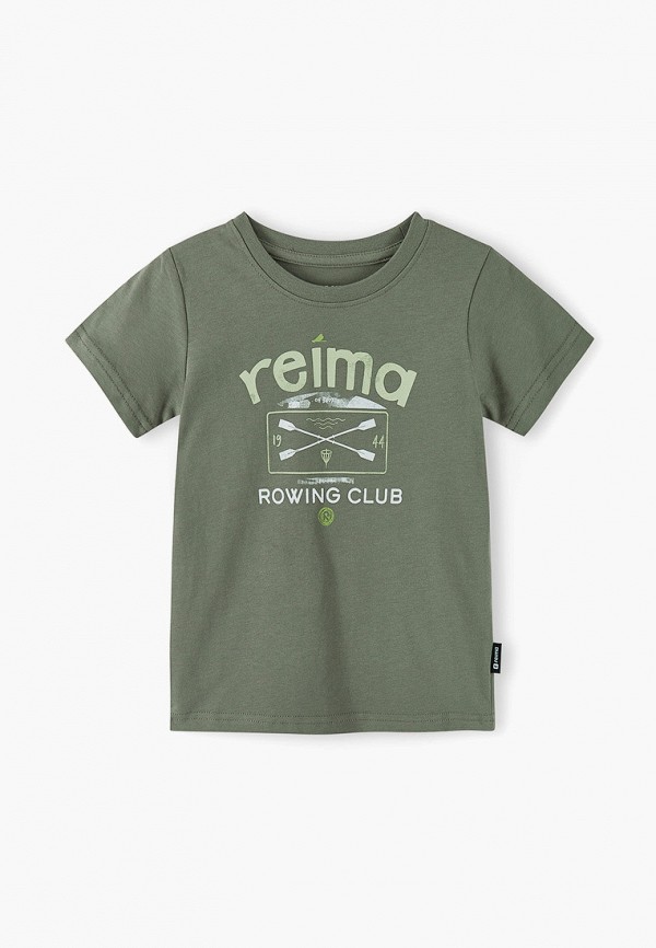 футболка с коротким рукавом reima малыши, хаки