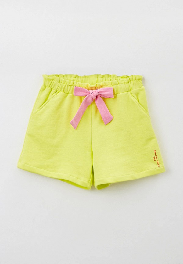 спортивные шорты marc jacobs для девочки, желтые