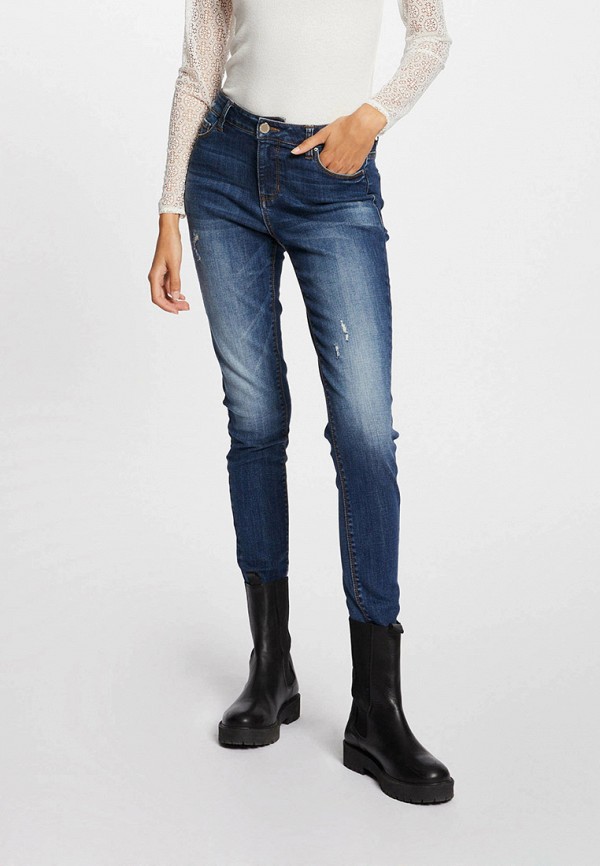 женские джинсы morgan, синие