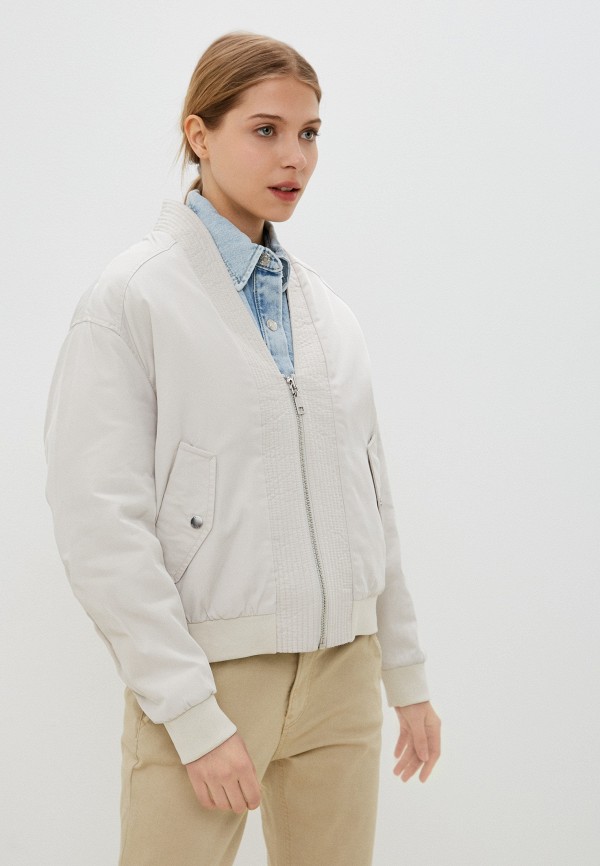 женская куртка s.oliver, бежевая