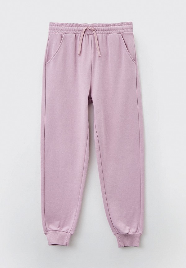 спортивные брюки united colors of benetton для девочки, розовые