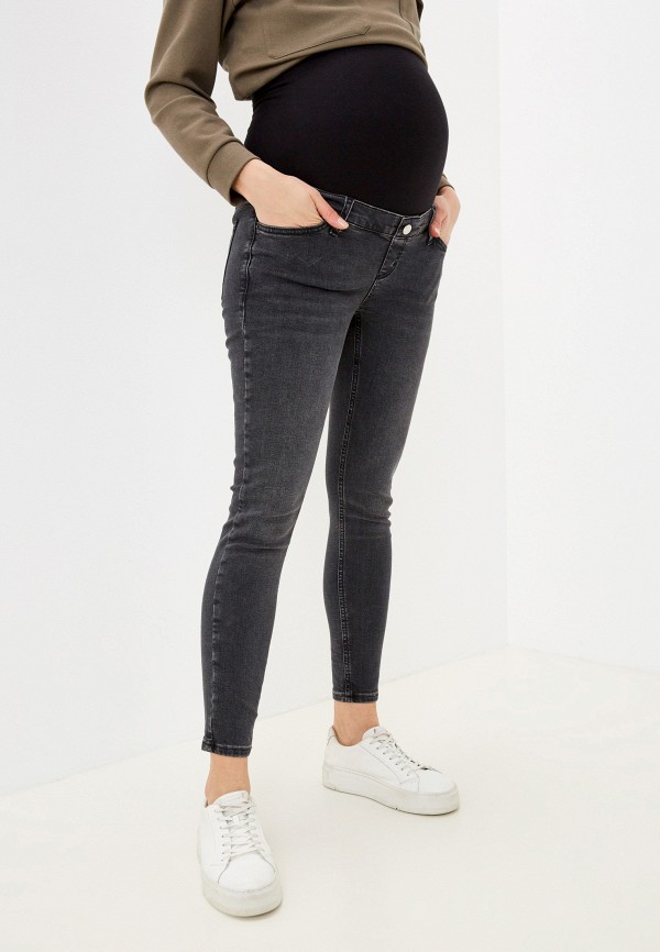 женские джинсы topshop, серые