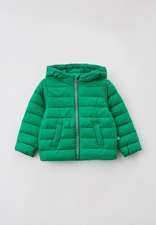 куртка united colors of benetton для мальчика, зеленая