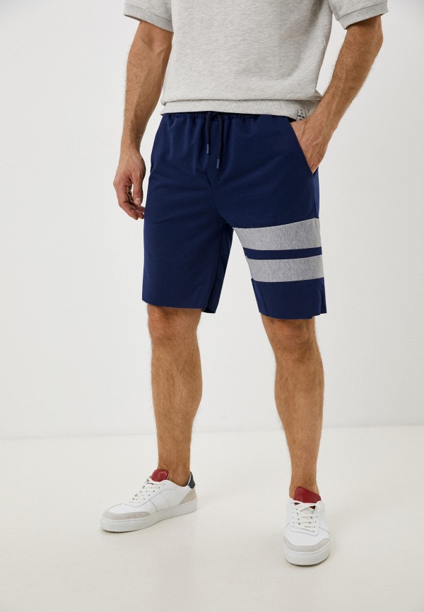 мужские спортивные шорты trendyol, синие