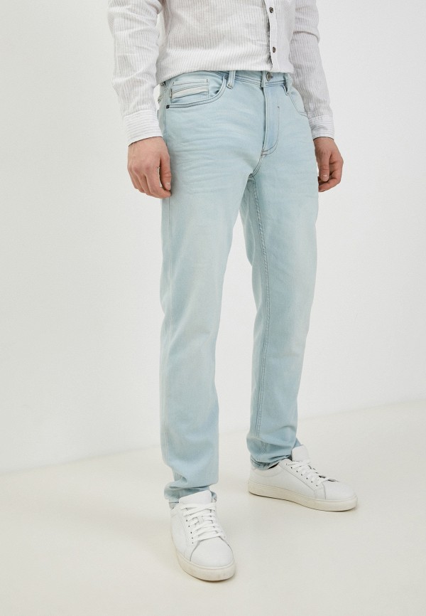 мужские прямые джинсы blend, голубые