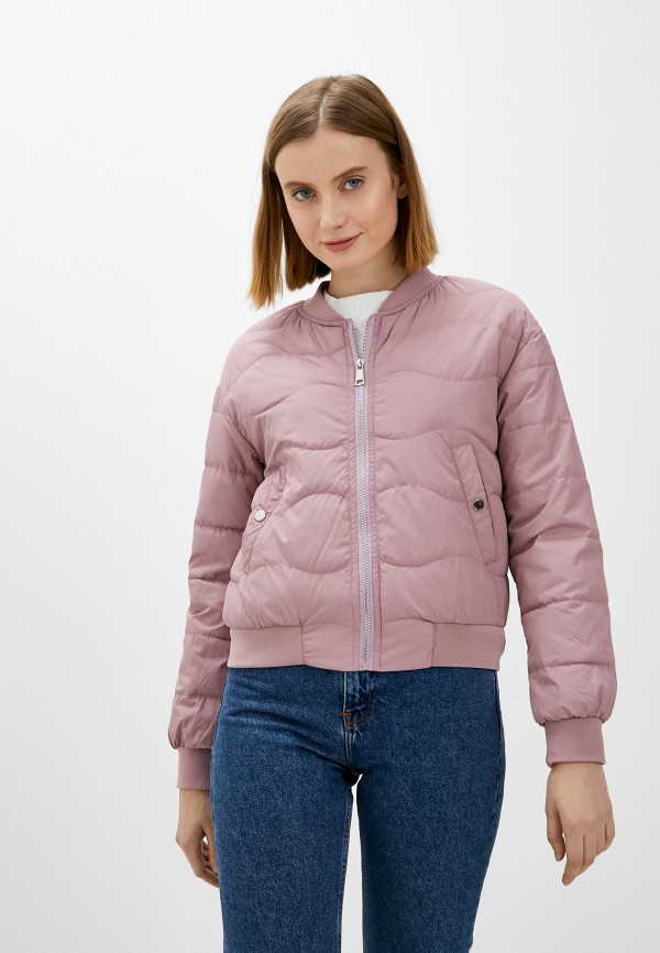 женская куртка snow airwolf, розовая