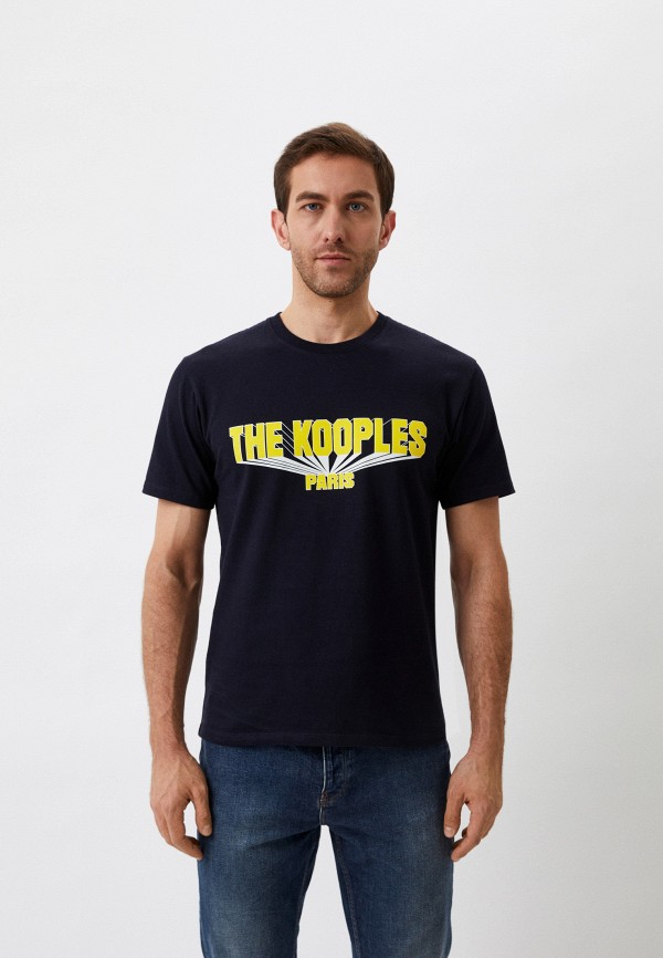 мужская футболка the kooples, синяя