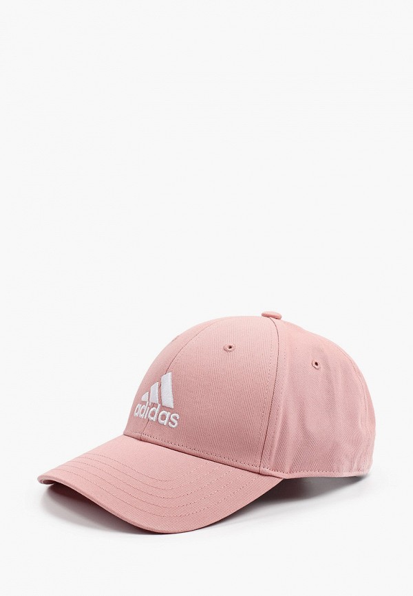 женская бейсболка adidas, розовая