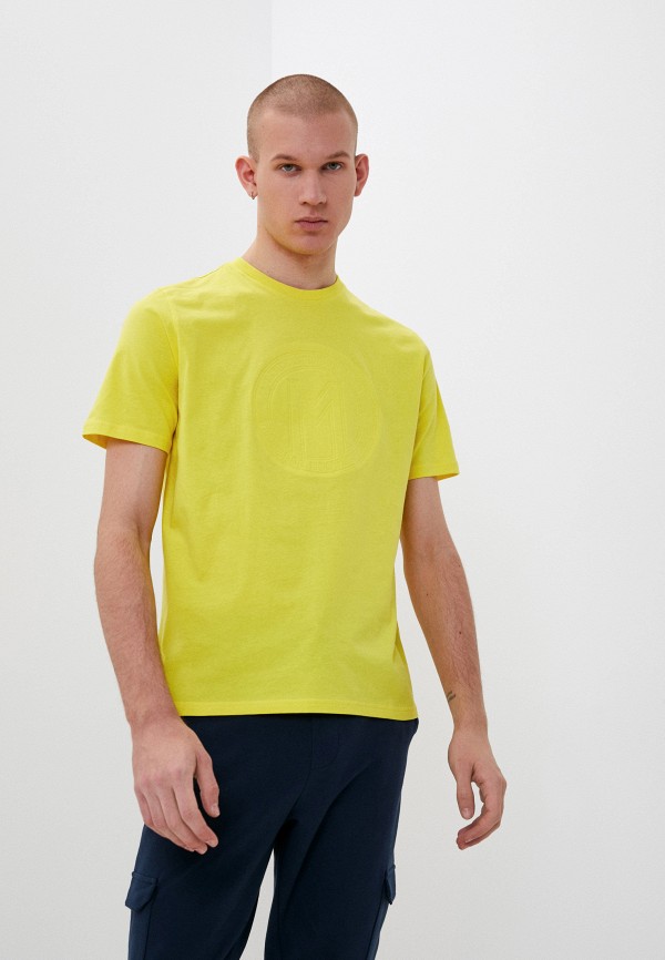 мужская футболка с коротким рукавом mexx, желтая