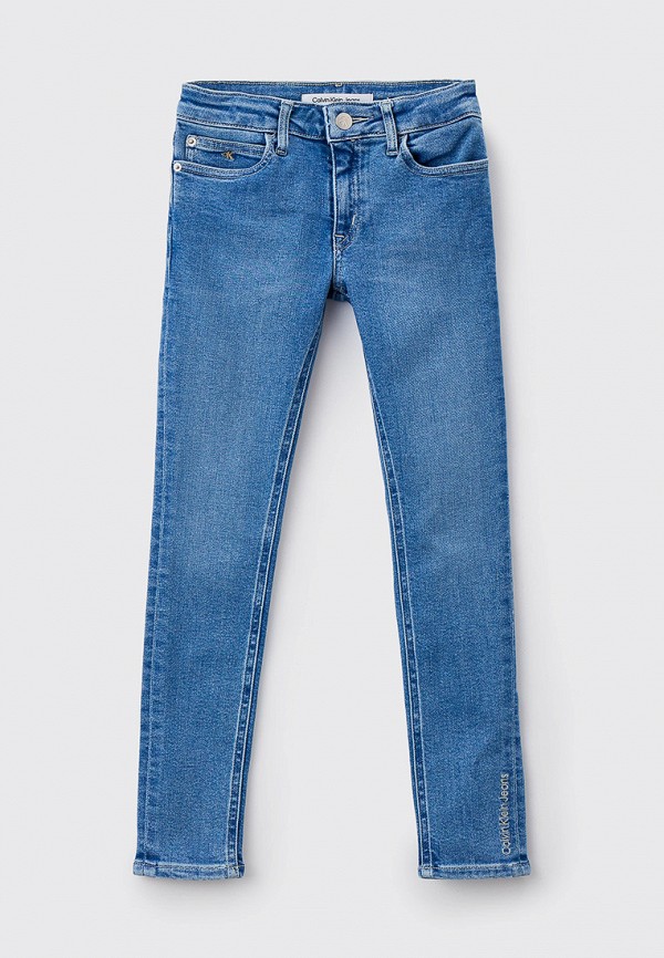 джинсы calvin klein для девочки, голубые