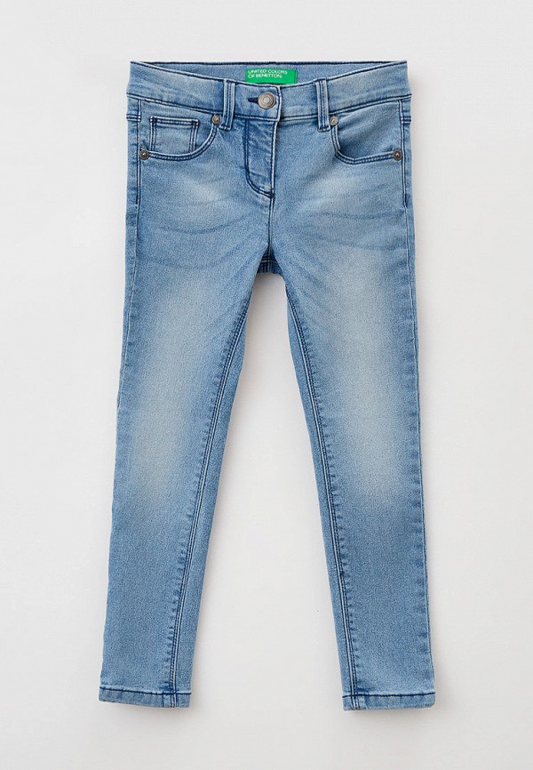 джинсы united colors of benetton для девочки, голубые