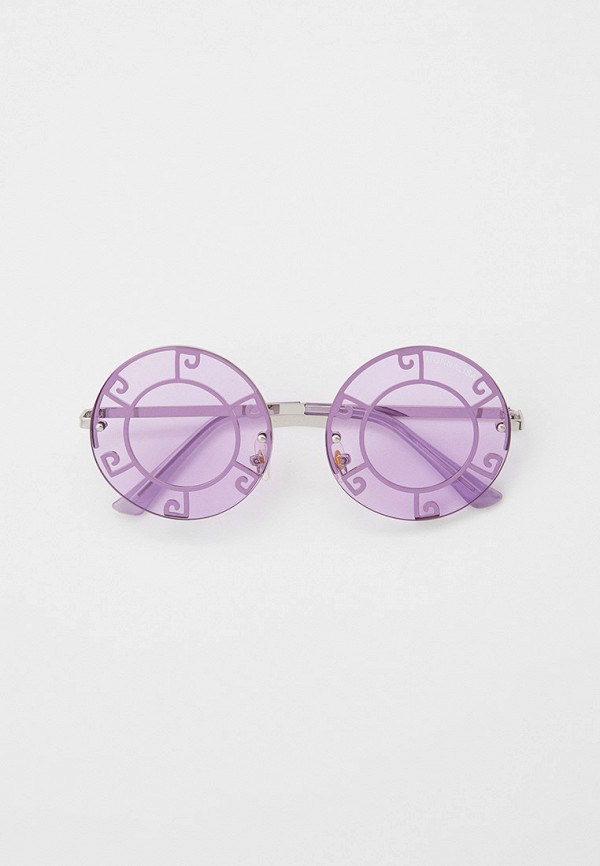 солнцезащитные очки monnalisa для девочки, серебряные