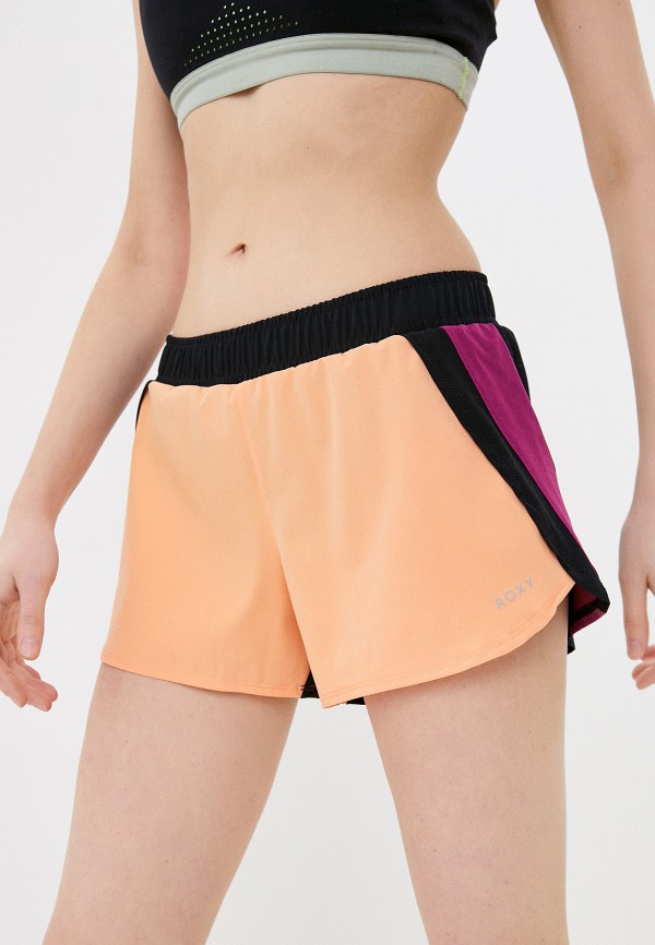женские спортивные шорты roxy, оранжевые