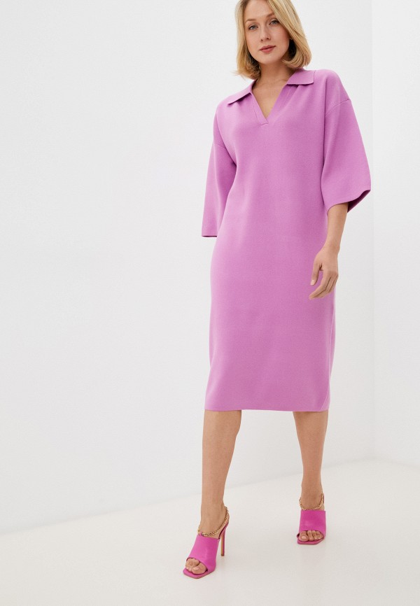 женское платье y.a.s, фиолетовое