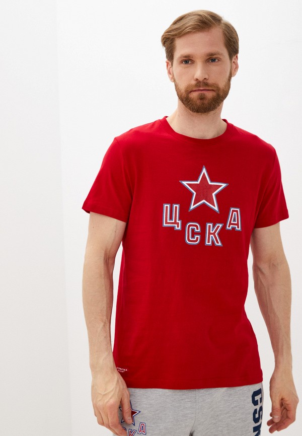 мужская спортивные футболка atributika & club, красная