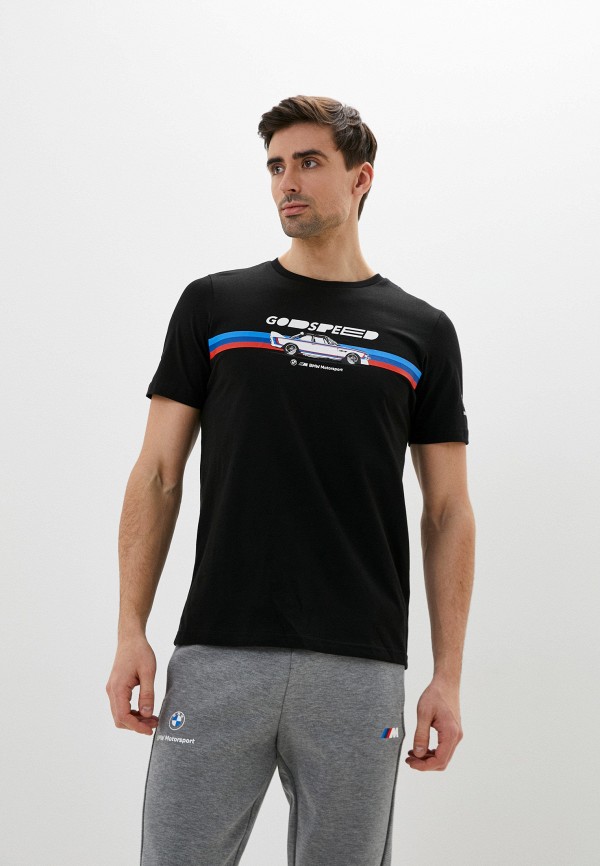 мужская спортивные футболка puma, черная