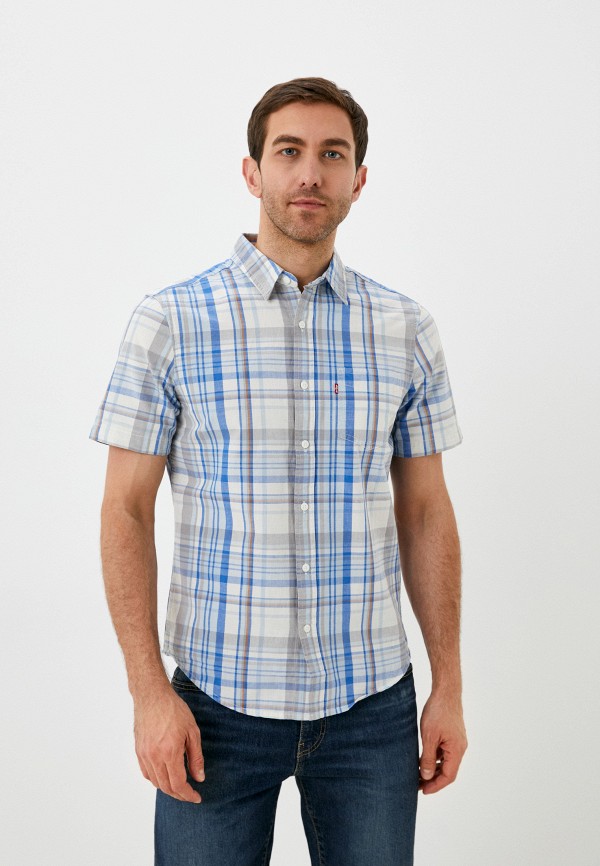 мужская рубашка с коротким рукавом levi’s®, разноцветная