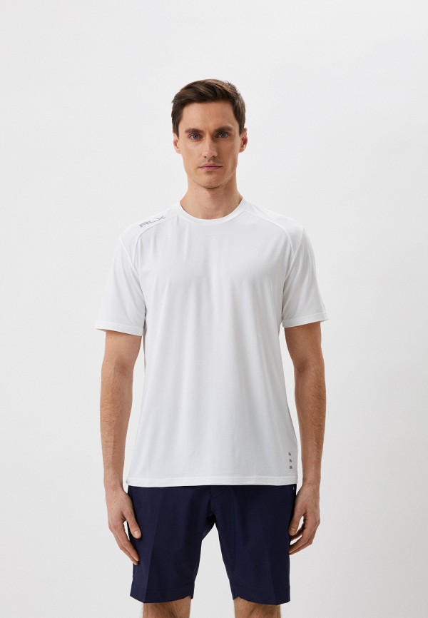 мужская спортивные футболка rlx ralph lauren, белая
