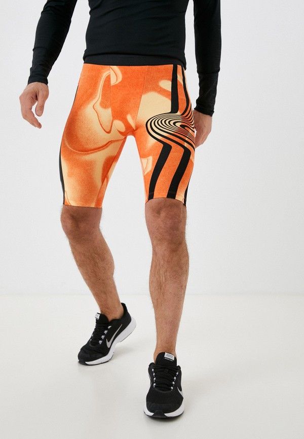 мужские спортивные шорты nike, оранжевые