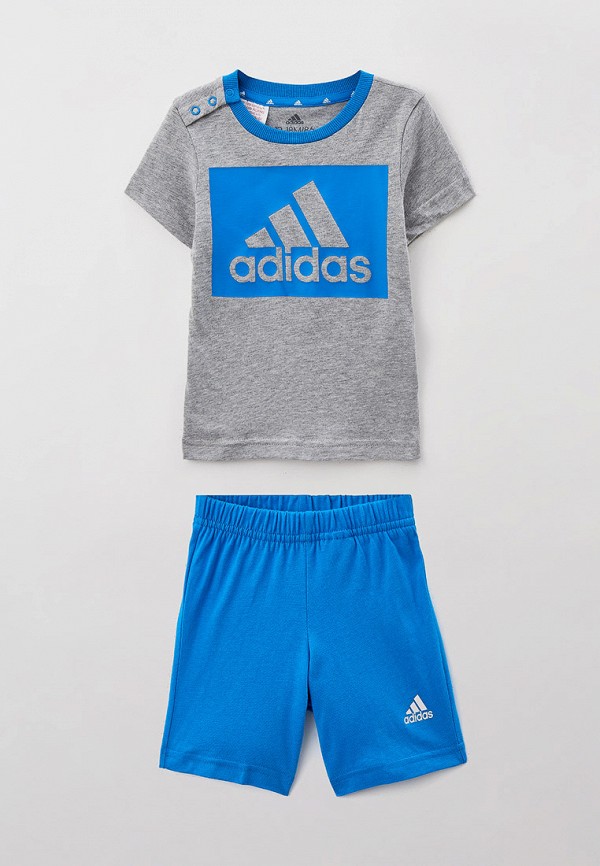 спортивный костюм adidas для мальчика, разноцветный